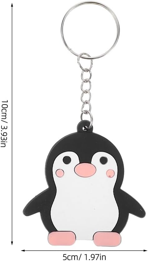 LOGOFUN 40PCS Adorable Penguin Keychains