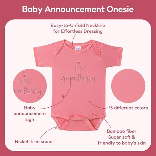 First Grandbaby Pregnancy Announcement Bodysuit
