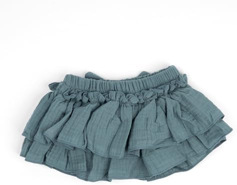 HOOLCHEAN Baby Girls Cotton Ruffle Skirt with Shorts