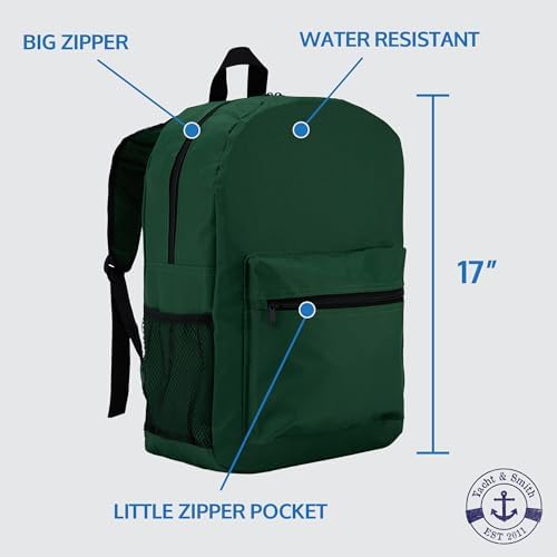 Yacht Smith 12 Pack Backpacks for Travel and Work