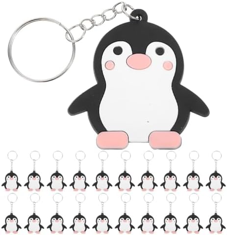 LOGOFUN 40PCS Adorable Penguin Keychains