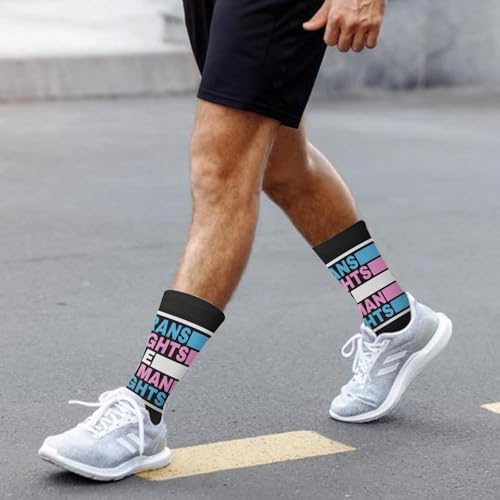 Transgender Boys Crew Socks Funny Work Boot Socks for Kids