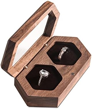 Wislist Double Ring Box for Wedding Ceremony