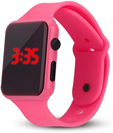 Weicam 10 Pack Unisex LED Wrist Watch Silicone Sports Bracelet
