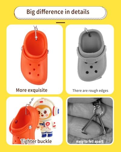 Cute Shoe Keychains Bulk for Women Men Kids Party Favors