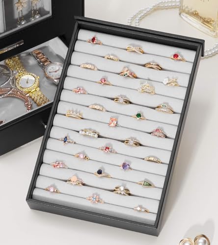 Homde Jewelry Organizer with Transparent Window