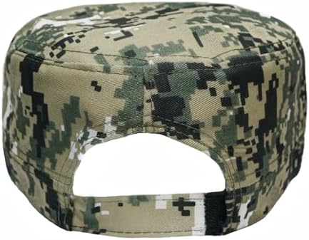 6 Pcs Adjustable Camouflage Military Hats for Kids