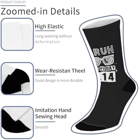 Pi Day Math Teacher Crew Socks for Boys