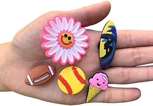 YAZO 30 50 100 Pcs Random Shoe Charms for Party Gifts