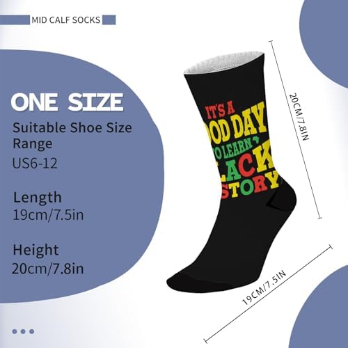 Funny Black History Month Socks for Boys and Girls