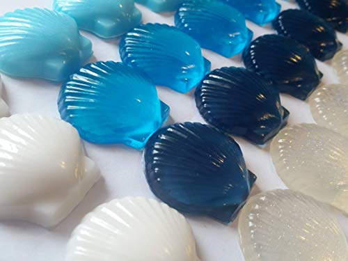 Handmade Seashell Soap Favors 25 Bulk Set