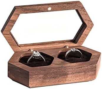 Wislist Double Ring Box for Wedding Ceremony