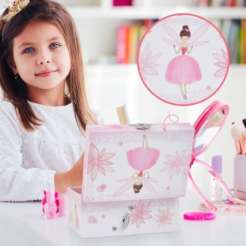 Girls Music Jewelry Box with Spinning Doll