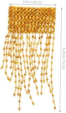 Hemoton Tassel Armlet Chains for Women Belly Dancing