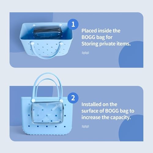 7 Pcs Divider Tray Set for Bogg Bag Accessories