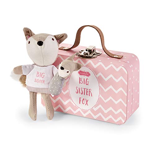 Mud Pie Mini Im A Big Sister Fox Set Pink 2 Piece
