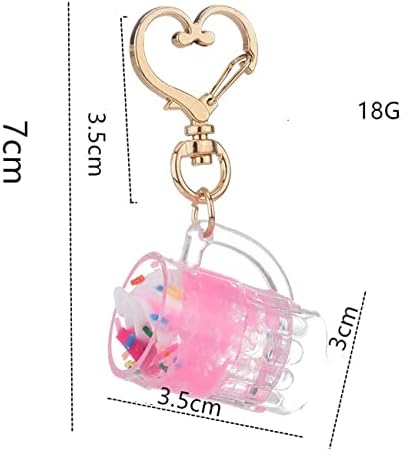 AVLUZ Exquisite Fruit Ice Cream Keychain