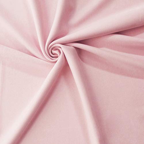 American Baby Company Ultra Soft Microfiber Ruffled Mini Crib Skirt Blush Pink