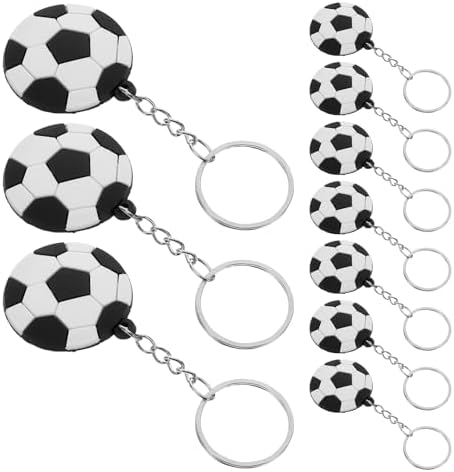LUOZZY 60pcs Soccer Keychains for Kids