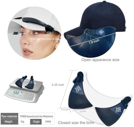 TDN Women Men Sun Visor Cap UV Protection