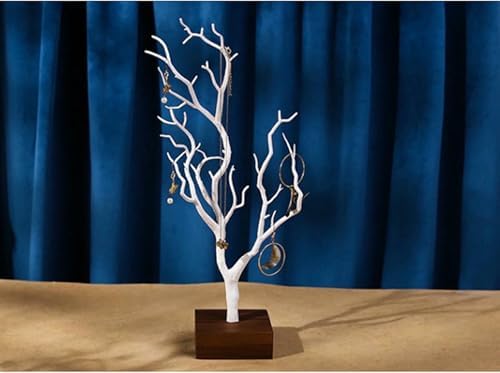 Antler-Shaped Jewelry Display Stand for Earrings and Necklaces