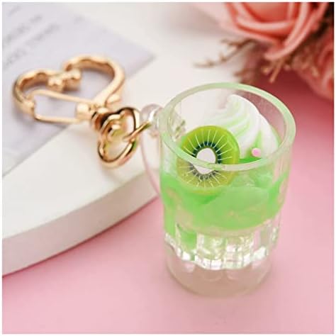 AVLUZ Exquisite Fruit Ice Cream Keychain