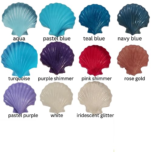 Handmade Seashell Soap Favors 25 Bulk Set