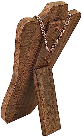 MOOCA Foldable Wooden Easel for Necklaces 1