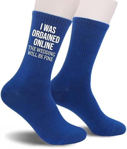 Funny Wedding Socks for Men and Women