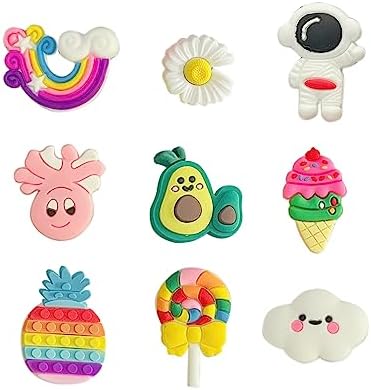 Monochef Shoe Charms 30 Pack for Girls Teens