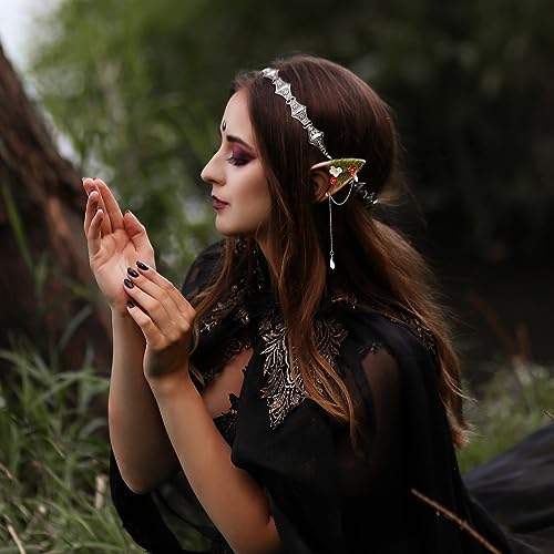 FRESHME Forest Mushroom Elf Ears Cosplay Accessory