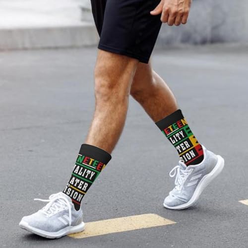 Equalitys Is Greater Than Division Math Socks for Boys