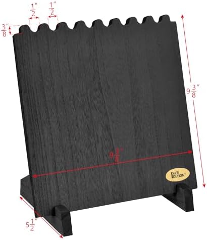 Ikee Design 2-Piece Wood Necklace Display Stand