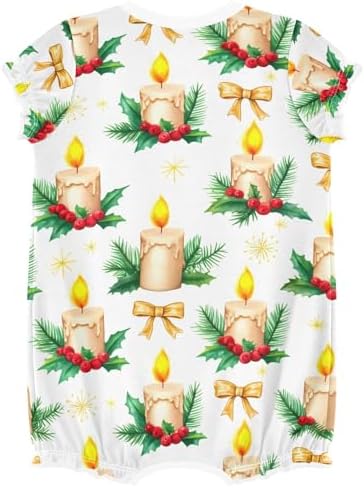 Emelivor Christmas Berries Bodysuit for Baby Girl 3M