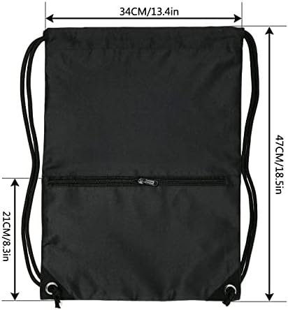 HOLYLUCK Drawstring Backpack Bag for Gym and Sports