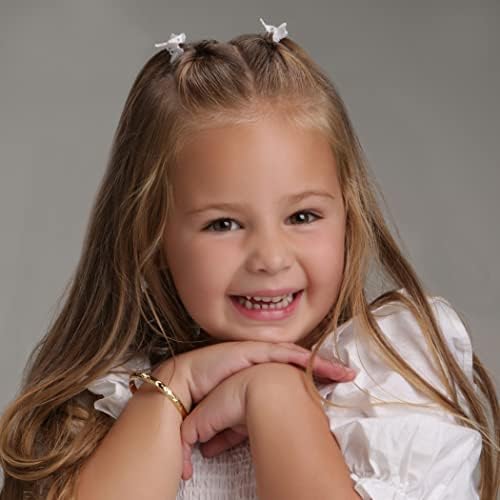 Precious Pieces 14K Gold-Plated Bangle Bracelet for All Ages