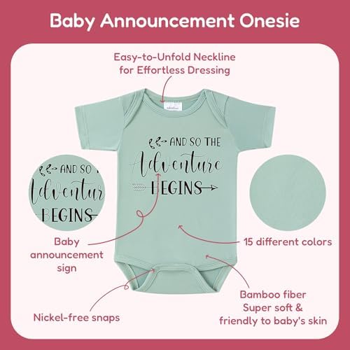 And So The Adventure Begins Baby Bodysuit