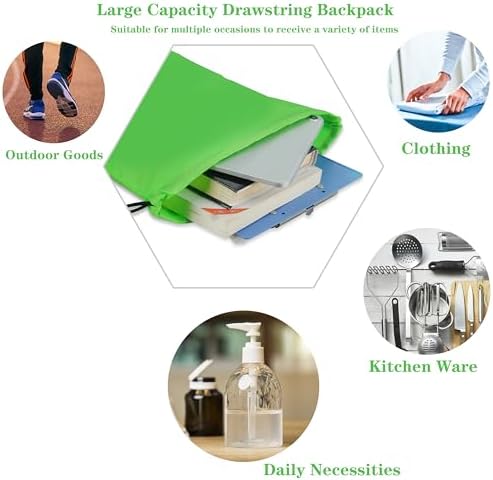 Topspeeder 10 Colors Drawstring Gym Backpack