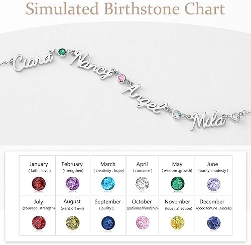 Custom Name Necklace Personalized 925 Sterling Silver