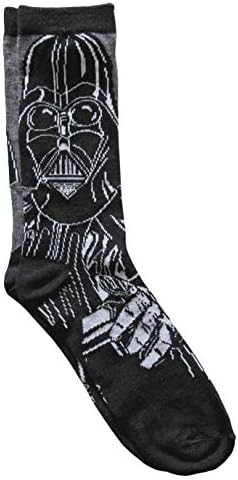 Hyp Star Wars Darth Vader and Stormtrooper Mens Crew Socks 2 Pack