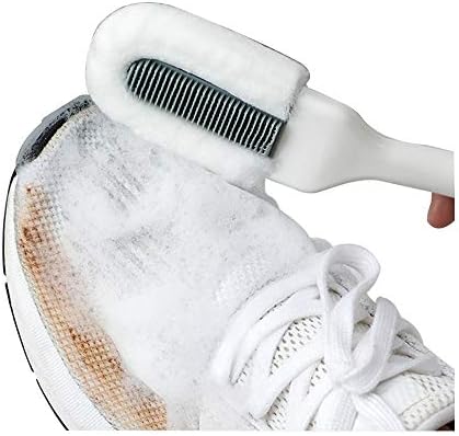 Andiker Professional Cleaning Shoe Brush with Long Handle and Hangable Design