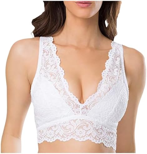 Womens High Support Sports Bra Tank Top No Underwire Padded Bralette