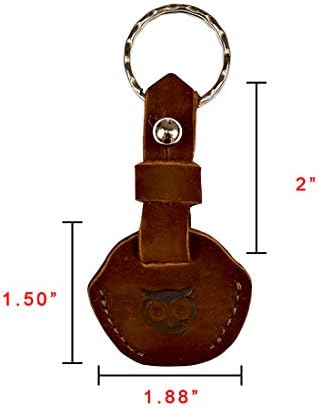 Hide Drink Leather Key Sleeve Key Holder