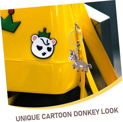 20pcs Donkey Keychain Pendant Cute Charm for Bag