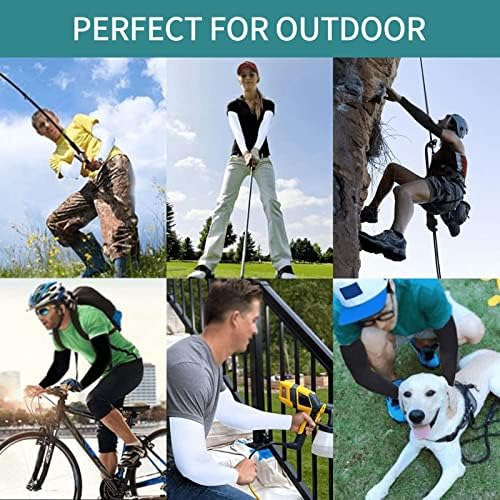 Men Women Cooling Compression Arm Sleeves for Sun Protection
