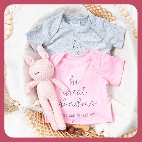 2pcs Baby Announcement Onesie for Pregnancy Reveal