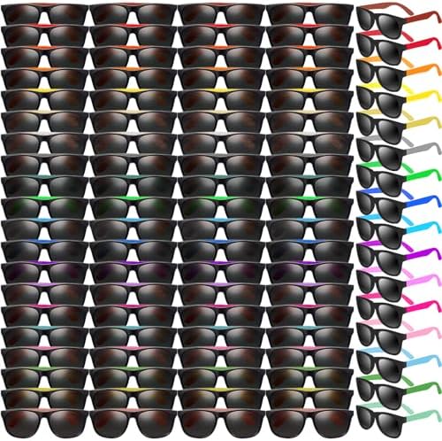 144 Pcs Neon Sunglasses Party Favors Bulk