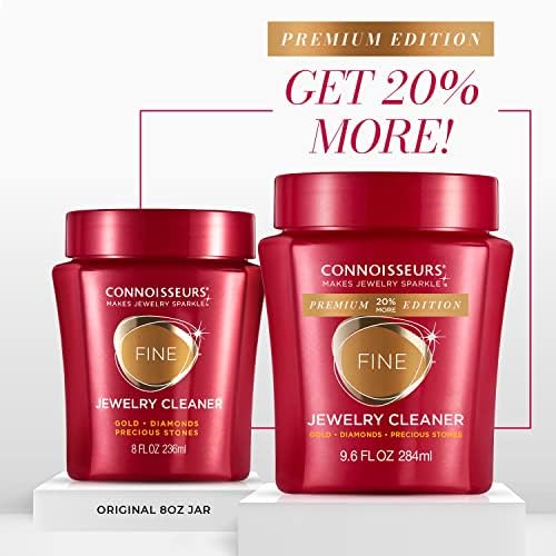 CONNOISSEURS Premium Jewelry Cleaner 96oz Value Size
