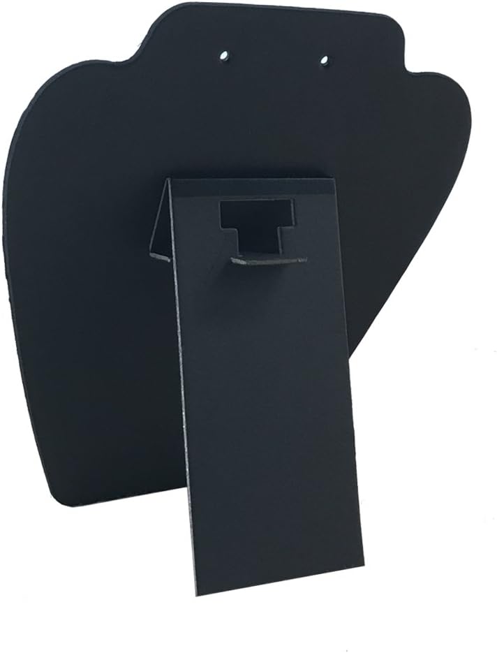 7TH VELVET 12 PCS White Velvet Jewelry Display Stand