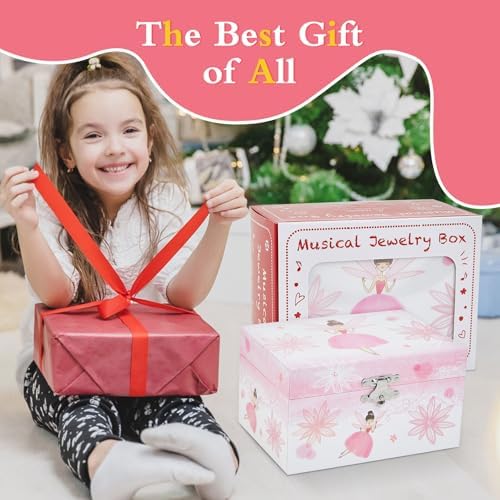 Girls Music Jewelry Box with Spinning Doll